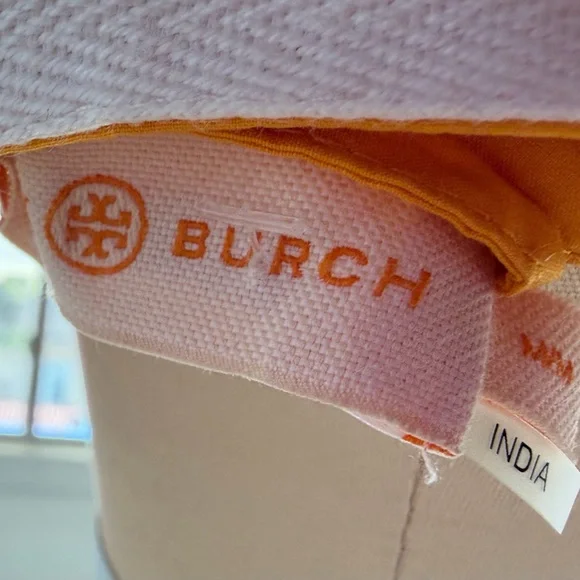 Tory Burch Orange and White Maxi Dress - Picture 7 of 7